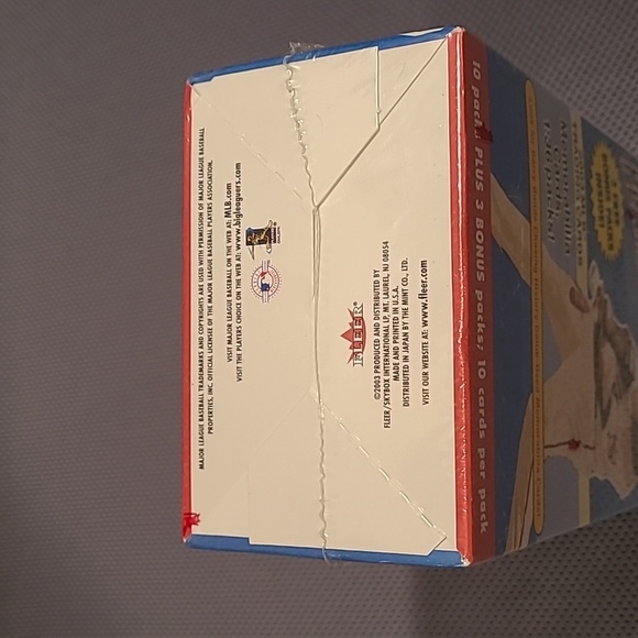 2003 Fleer Platinum MLB Baseball Card Factory Sealed Box Barry Bonds - Picture 5 of 6